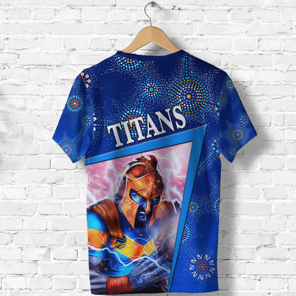 (Custom Personalised) Gold Coast Titans T shirt 2021 Indigenous Limited Edition - Vibe Hoodie Shop