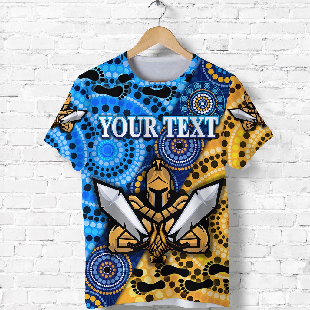 (Custom Personalised) Gold Coast Titans T shirt 2021 Indigenous - Vibe Hoodie Shop