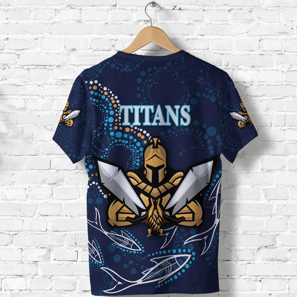 Gold Coast T shirt Titans Gladiator Indigenous - Vibe Hoodie Shop