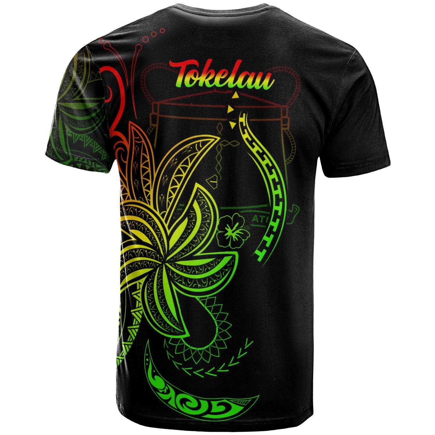 Tokelau T shirt - Country Code With Seal - Vibe Hoodie Shop
