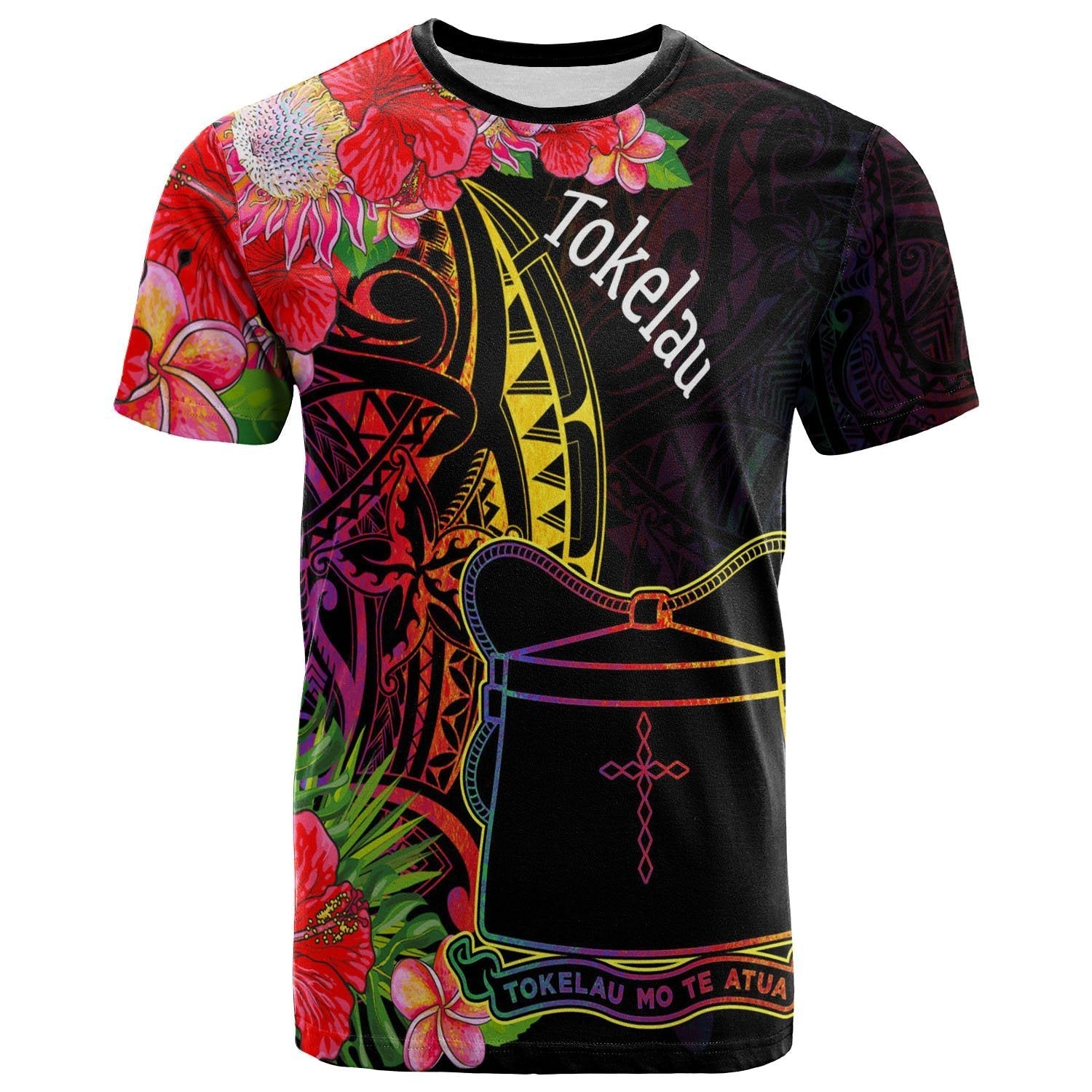 Tokelau T shirt - Tropical Hippie Style - Vibe Hoodie Shop