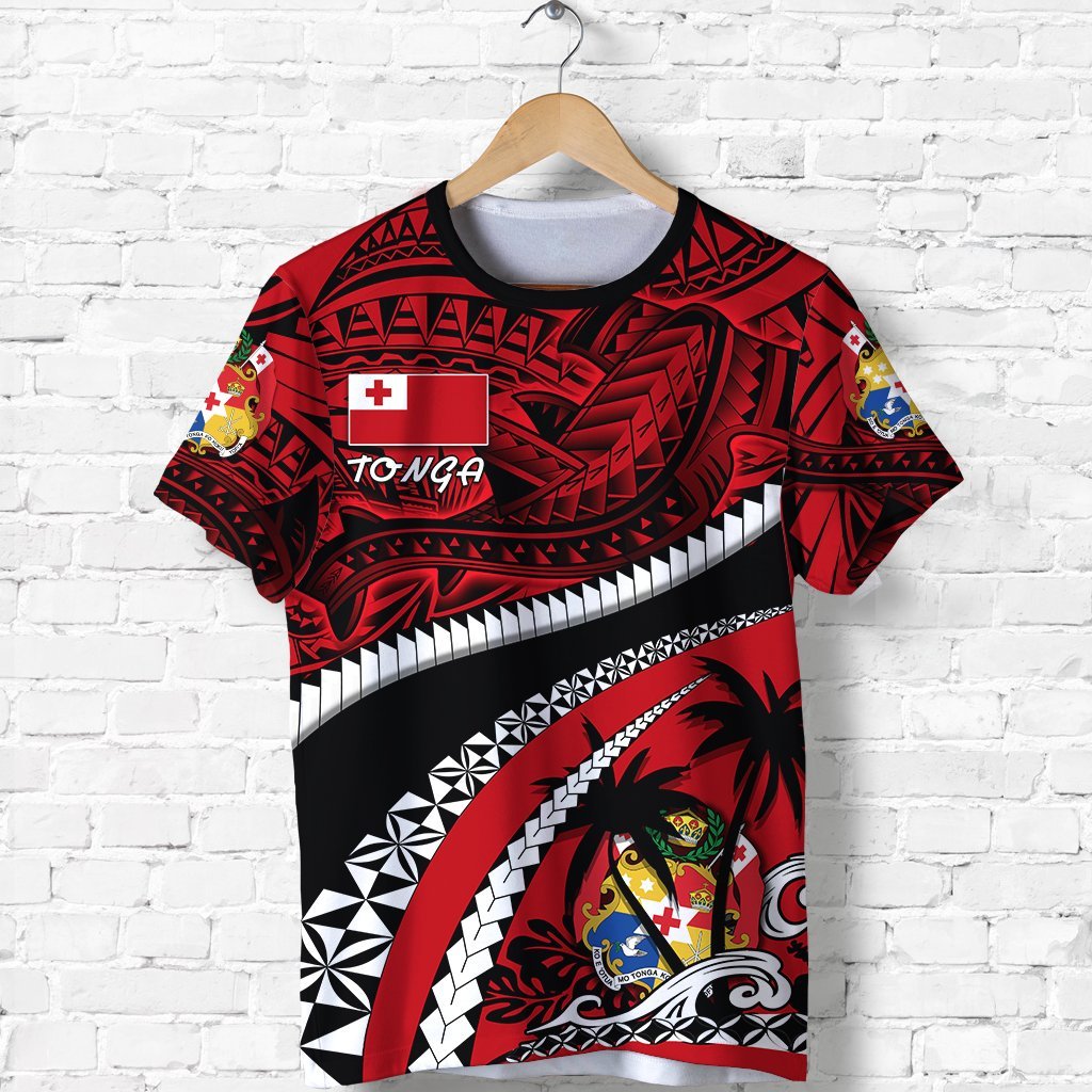 Tonga Polynesian Shark Tattoo T shirt - Vibe Hoodie Shop