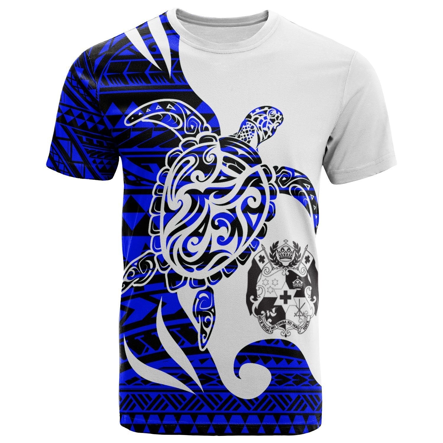 Tonga Custom Personalised T shirt - Mega Turtle - Vibe Hoodie Shop