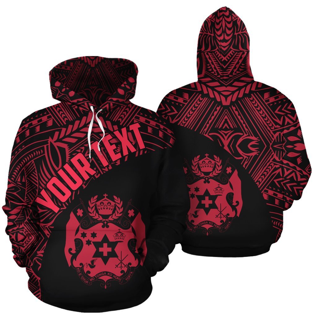 Hoodie Tonga Coat Of Arms Polynesian Custom - Vibe Hoodie Shop