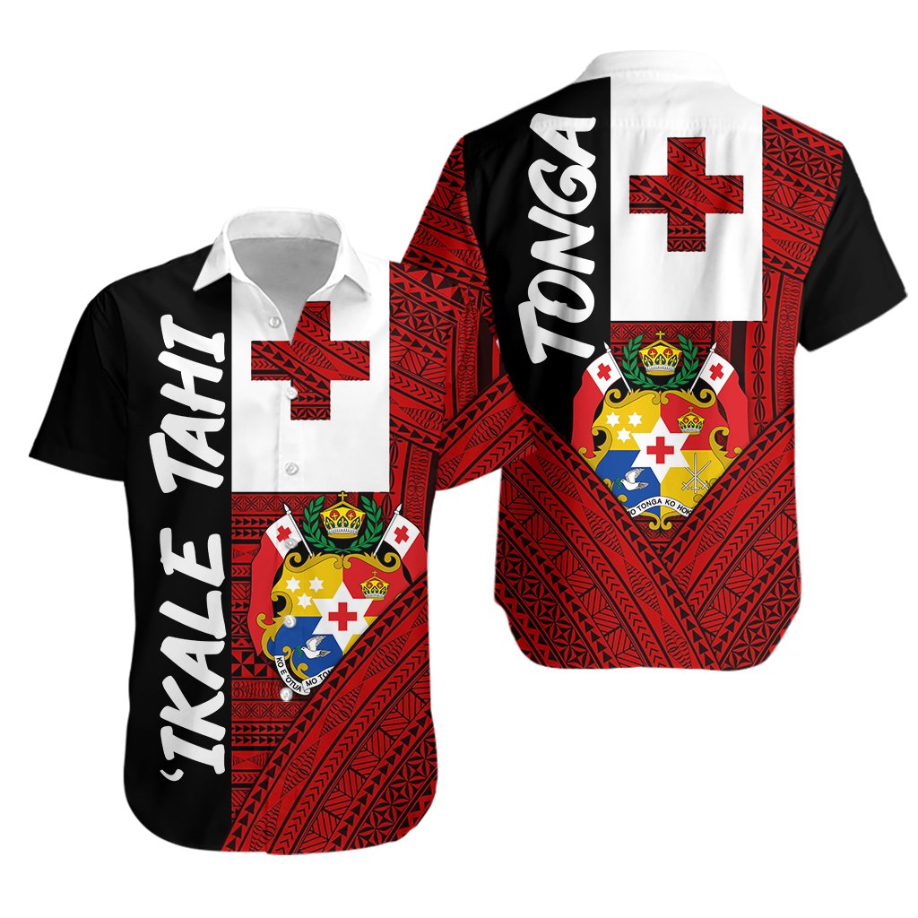 Tonga Hawaiian Shirt Ikale Tahi Creativity Rugby - Vibe Hoodie Shop