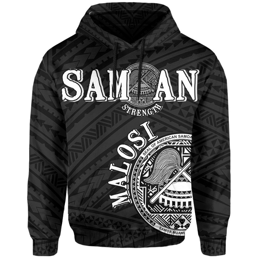 American Samoa Coat Of Arms Bald Eagle Polynesian Hoodie - Vibe Hoodie Shop