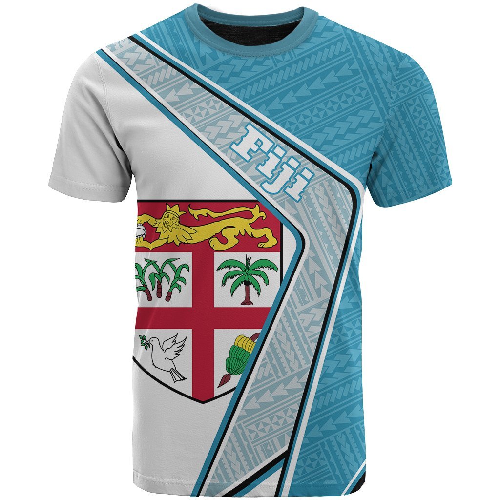 Fiji T shirt - Polynesian Coconut Tree - Vibe Hoodie Shop