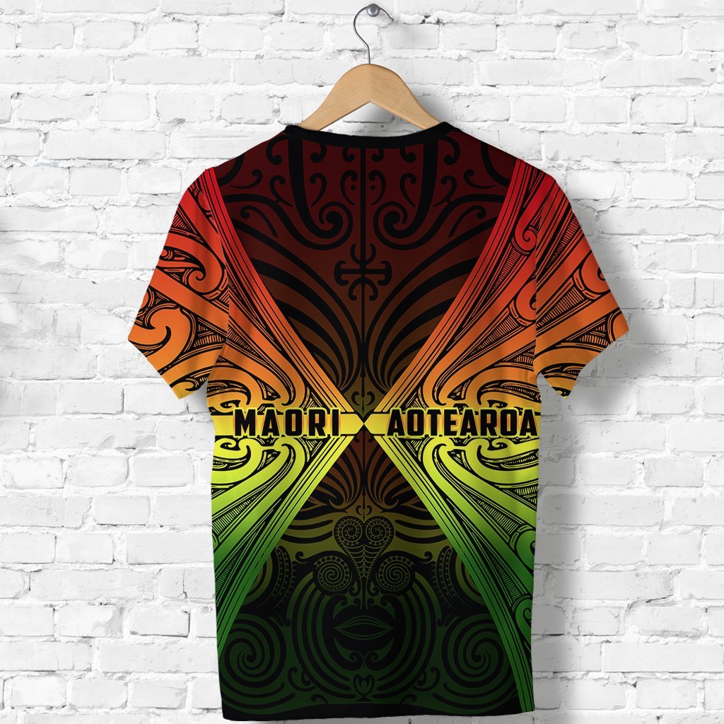 Maori Shirt, Aotearoa Rasta Tribal Roots T shirt - Vibe Hoodie Shop