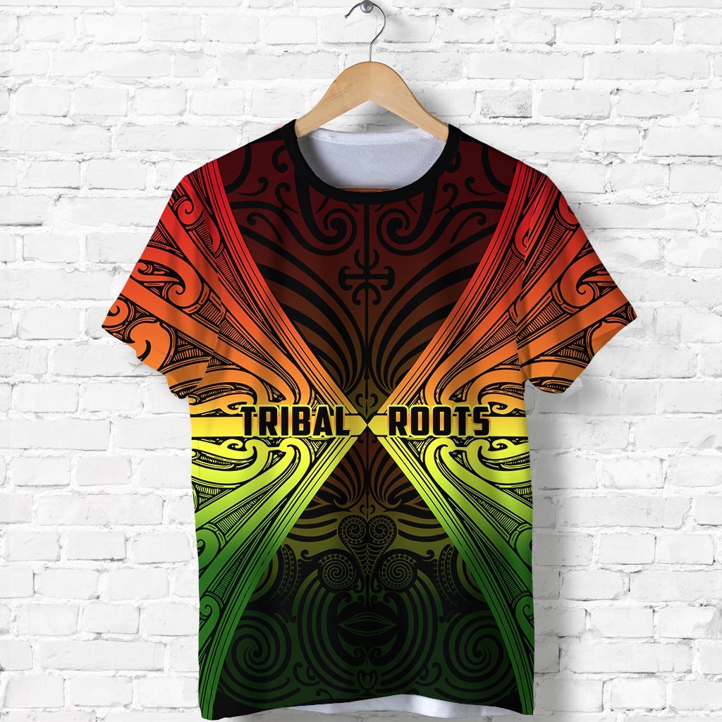 Maori Shirt, Aotearoa Rasta Tribal Roots T shirt - Vibe Hoodie Shop