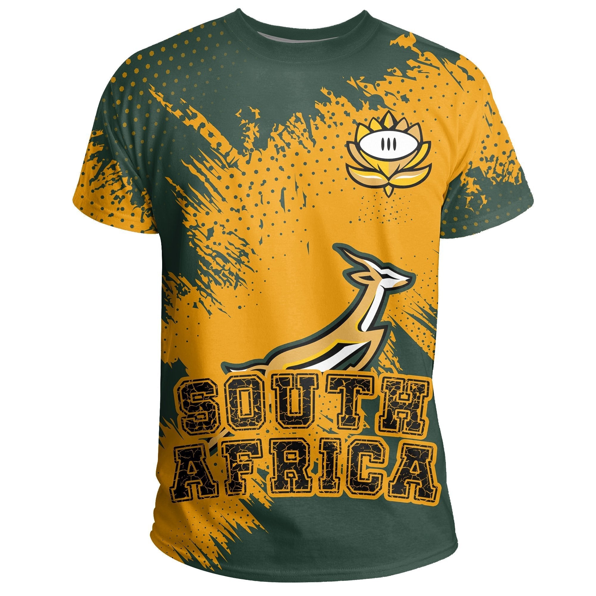 South Africa Springboks T shirt - Vincent Style - Vibe Hoodie Shop