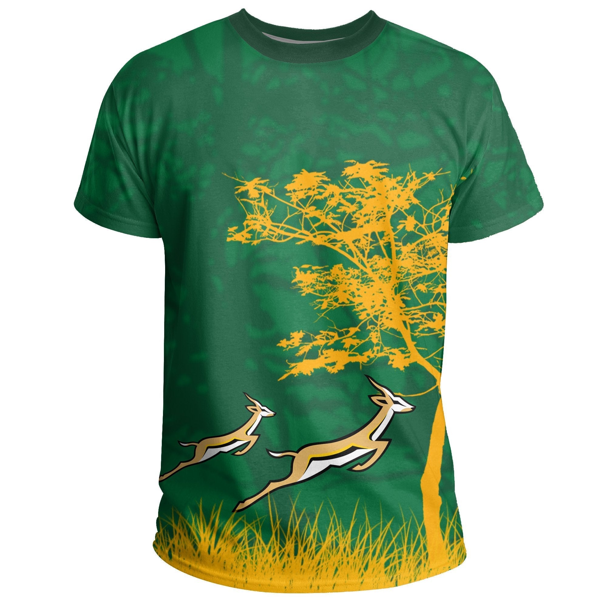 South Africa Springboks T shirt - Vibe Hoodie Shop