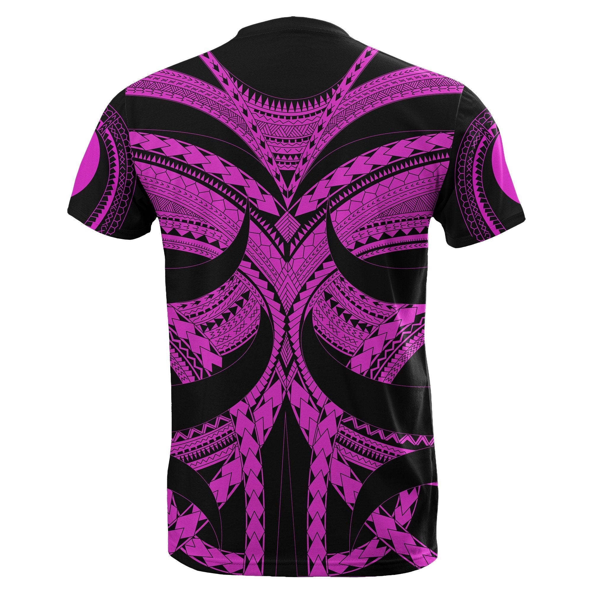 Samoan Tattoo T shirt Purple - Vibe Hoodie Shop