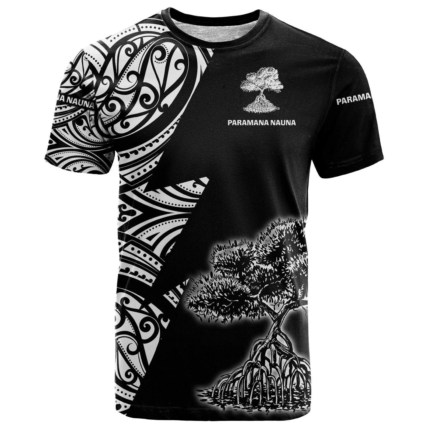 Paramana Nauna T Shirt Aotearoa Maori Style - Vibe Hoodie Shop