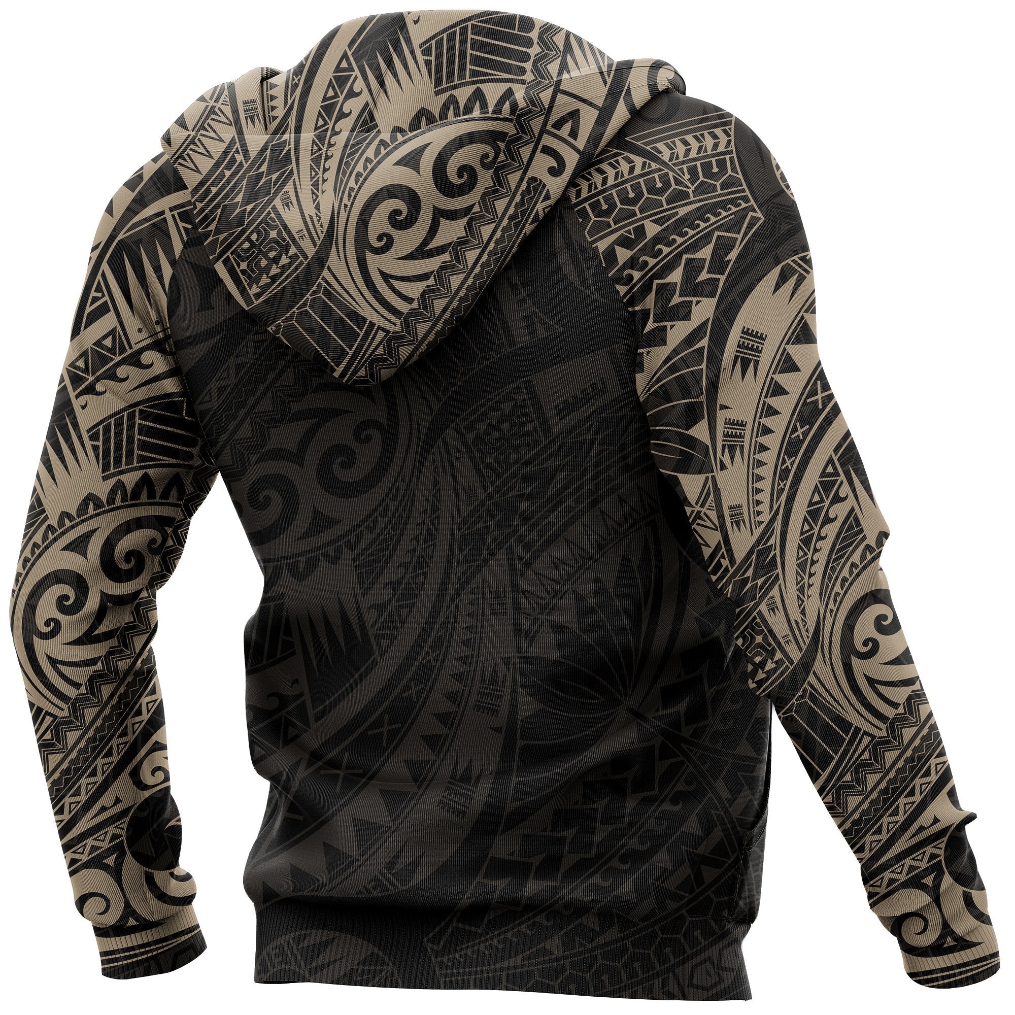 New Zealand Manaia Maori Tattoo All Over Print Hoodie - Vibe Hoodie Shop