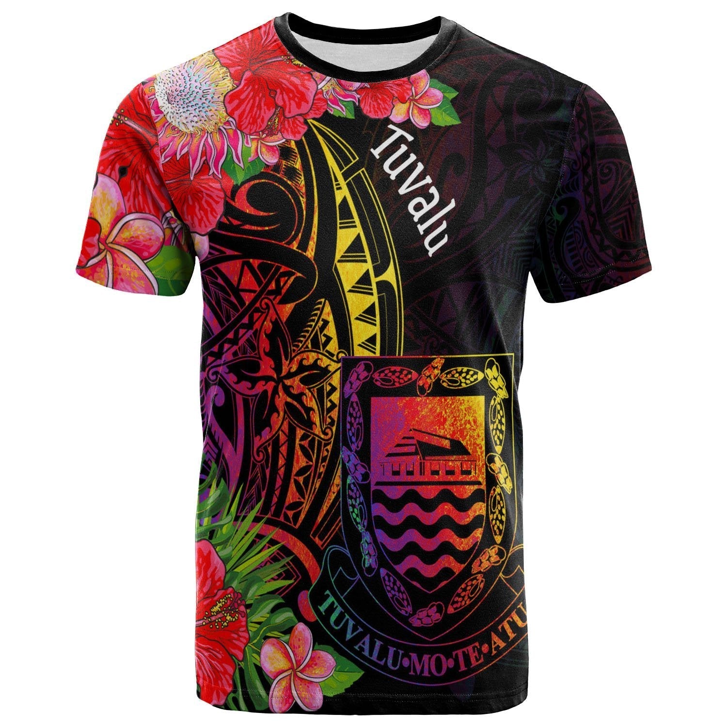 Tuvalu T shirt - Tropical Hippie Style - Vibe Hoodie Shop