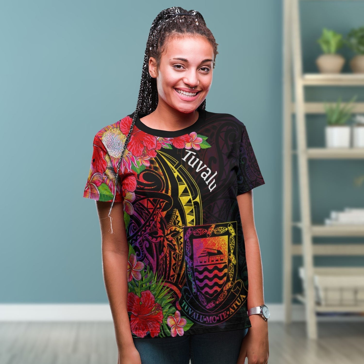 Tuvalu T shirt - Tropical Hippie Style - Vibe Hoodie Shop