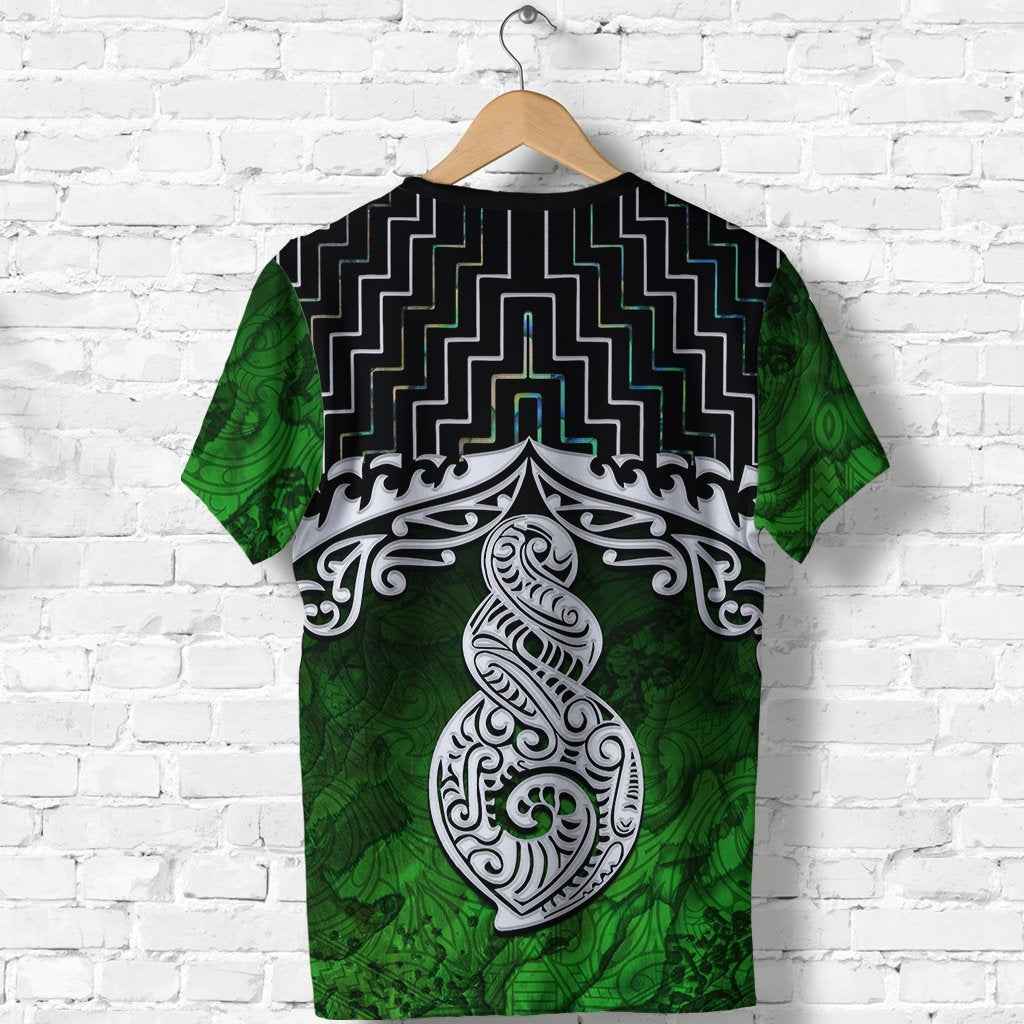 New Zealand Maori Shirt, Poutama Maori Twist T shirt - Vibe Hoodie Shop