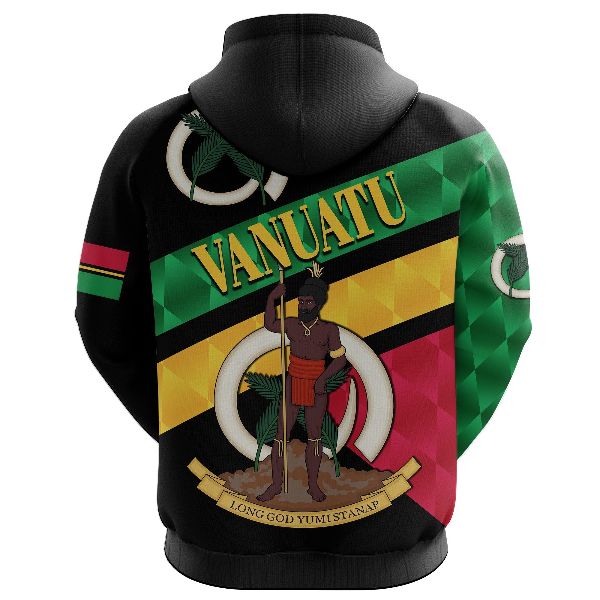 (Custom Personalised) Vanuatu Rugby Hoodie Sporty Style - Vibe Hoodie Shop