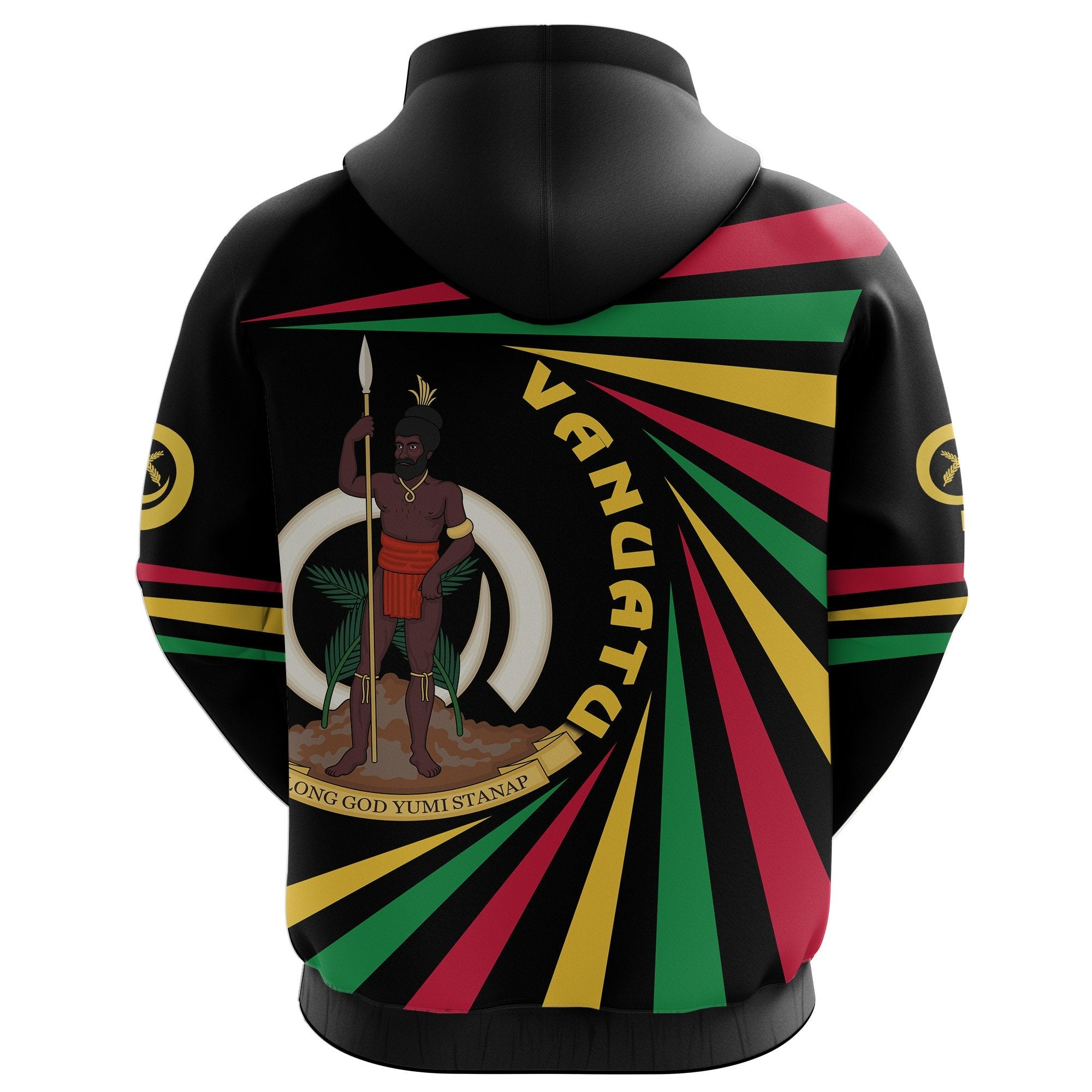 Vanuatu Rugby Zip Hoodie Creative Style - Vibe Hoodie Shop