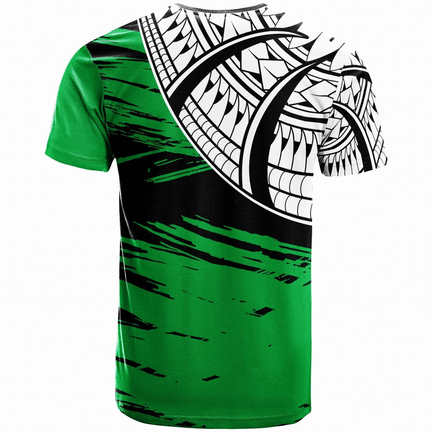 Vanuatu Custom Personalised T - Shirt - Vanuatu Flag Style With Claw Pattern - Vibe Hoodie Shop