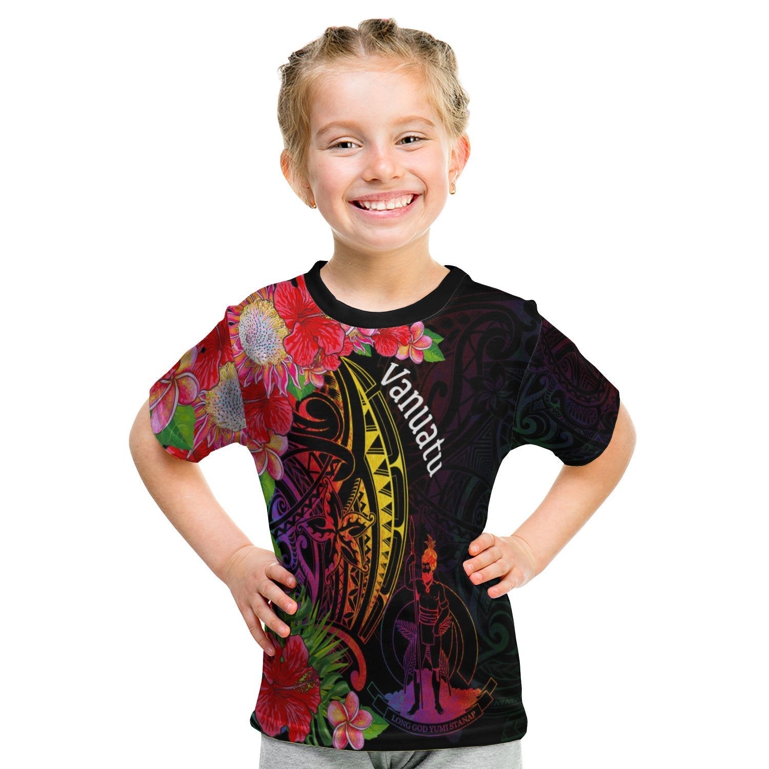 Vanuatu T shirt - Tropical Hippie Style - Vibe Hoodie Shop