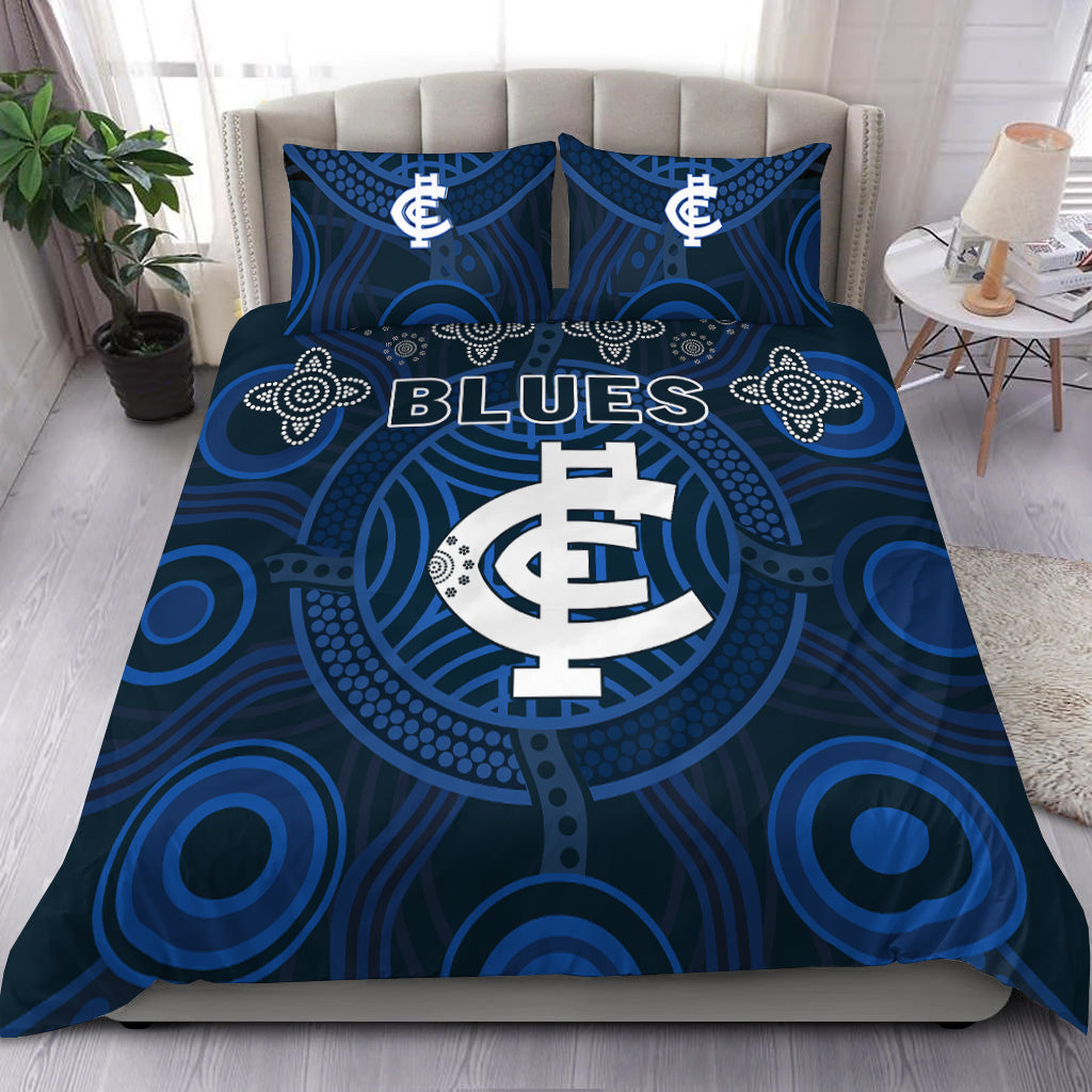 Blues Indigenous Bedding Set Classic Cap 2021 Football Season - Vibe Hoodie Shop