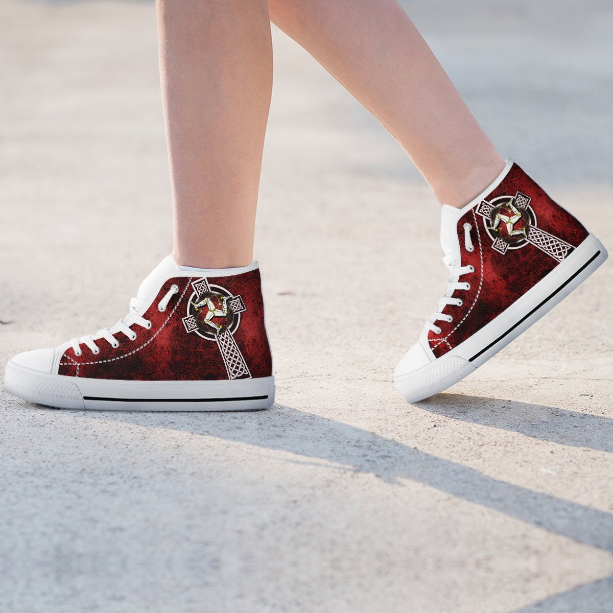 isle-of-man-celtic-high-top-shoes-celtic-cross-triskele-skew-style