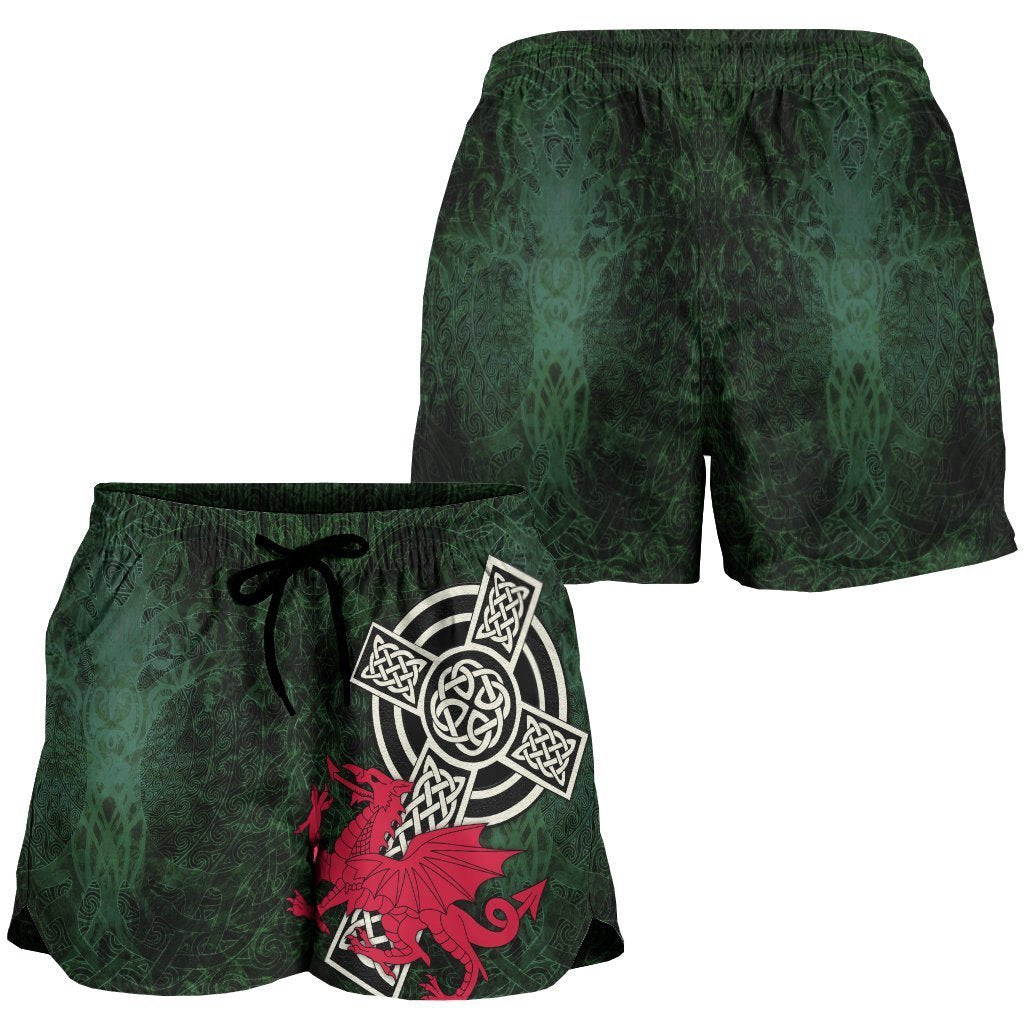 wales-celtic-womens-shorts-celtic-cross-cymru-skew-style
