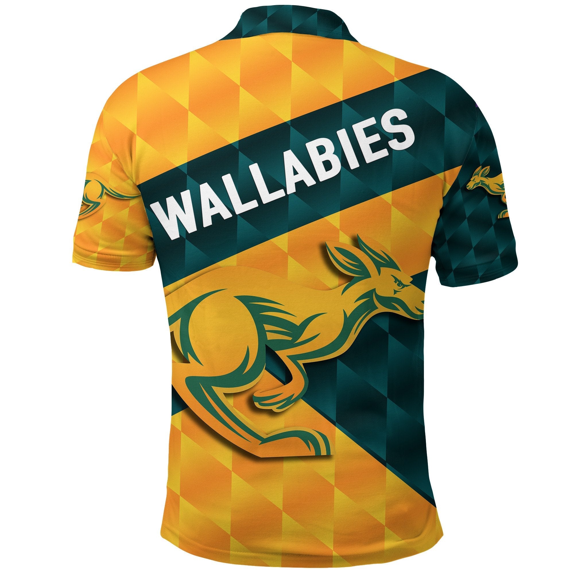 Wallabies Polo Shirt Sporty Style - Vibe Hoodie Shop