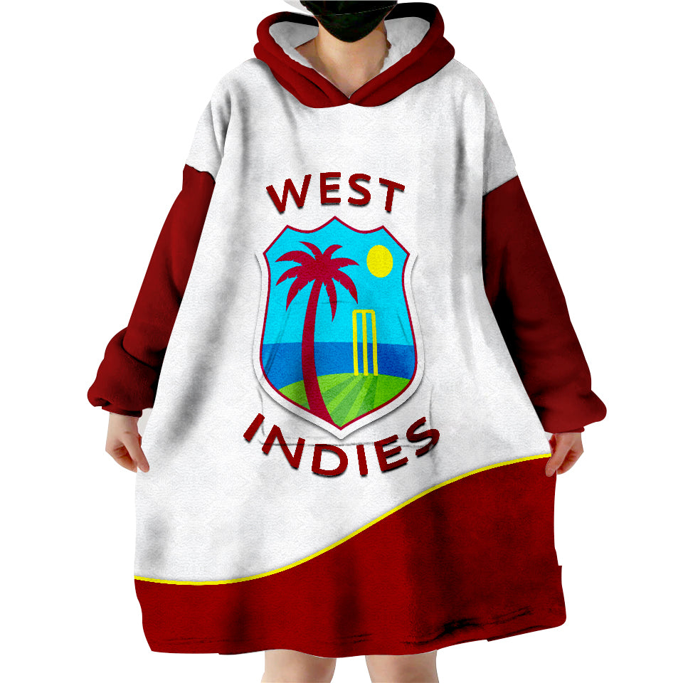 West Indies Windie Cricket Wearable Blanket Hoodie - Vibe Hoodie Shop