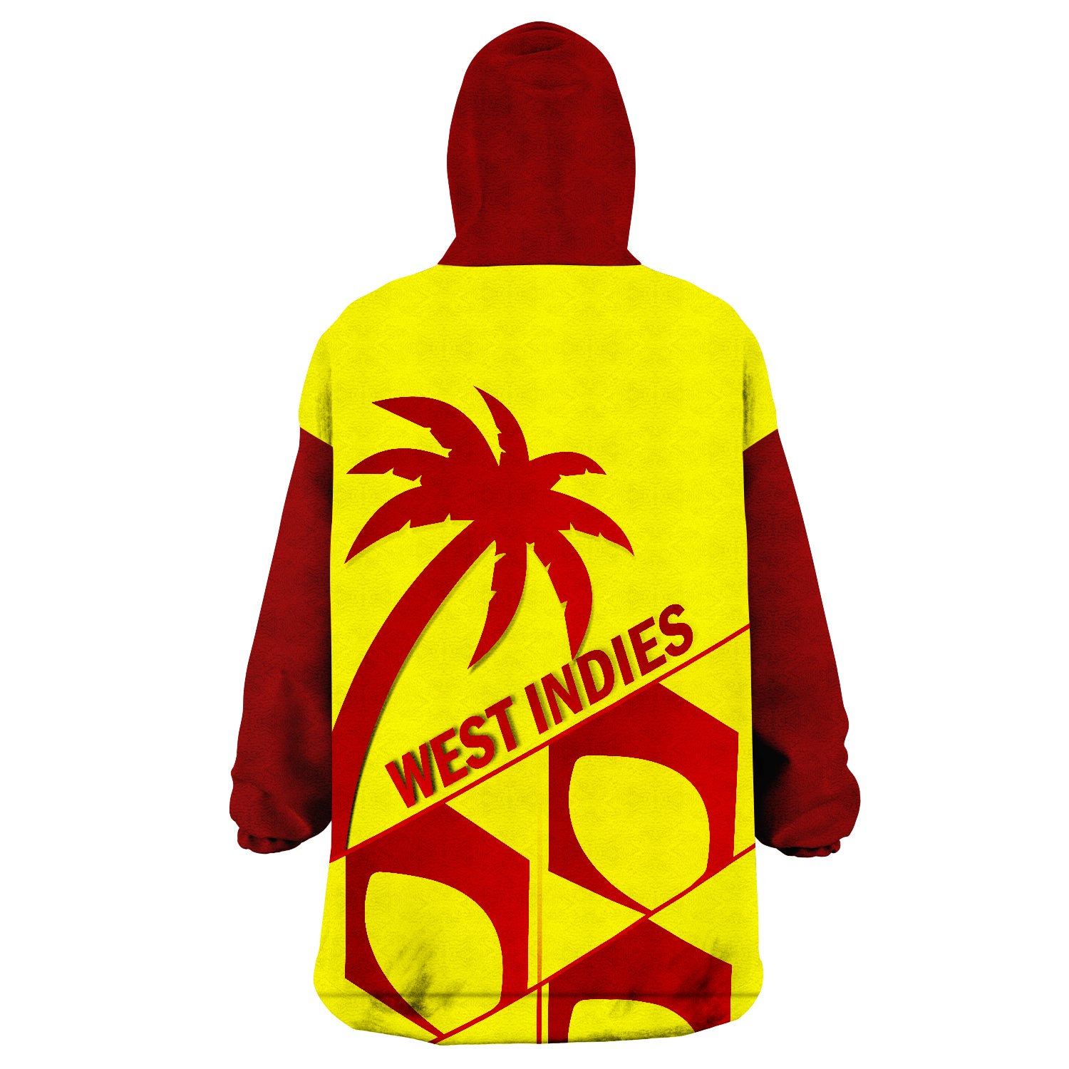 West Indies Windies Cricket Men's T20 World Cup Wearable Blanket Hoodie - Vibe Hoodie Shop