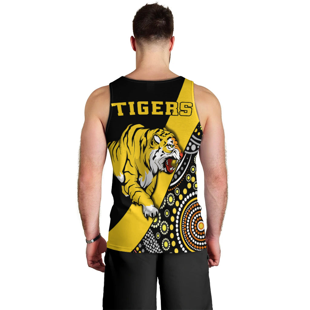 Richmond Indigenous Men Tank Top Tigers Football - Vibe Hoodie Shop