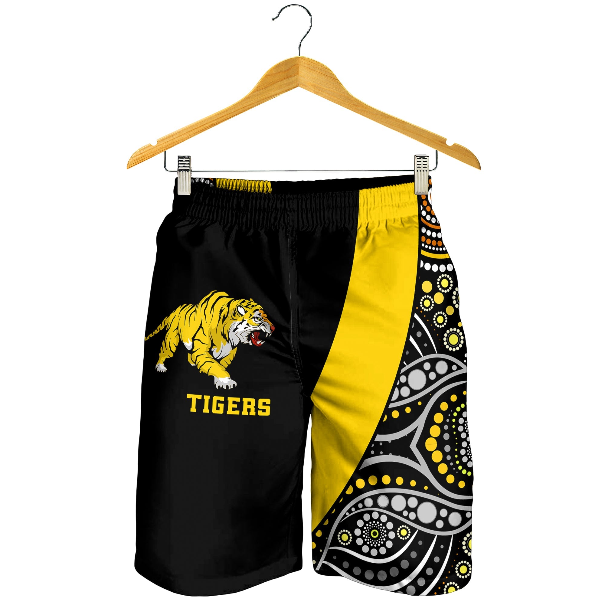 Richmond Indigenous Men Shorts Tigers Football - Vibe Hoodie Shop