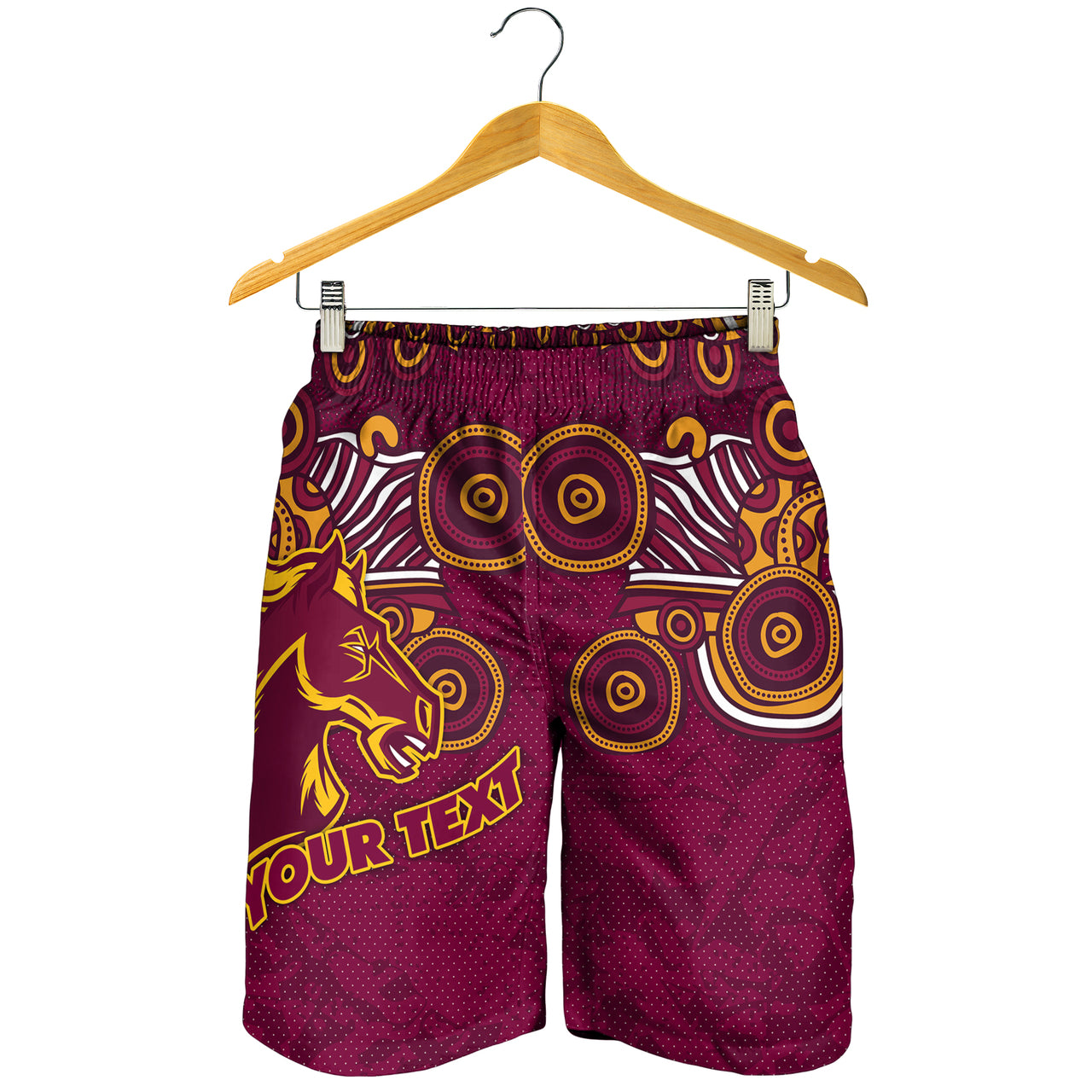 Broncos Rugby Men Shorts - Custom Super Indigenous Broncos Men Shorts RLT13 - Vibe Hoodie Shop