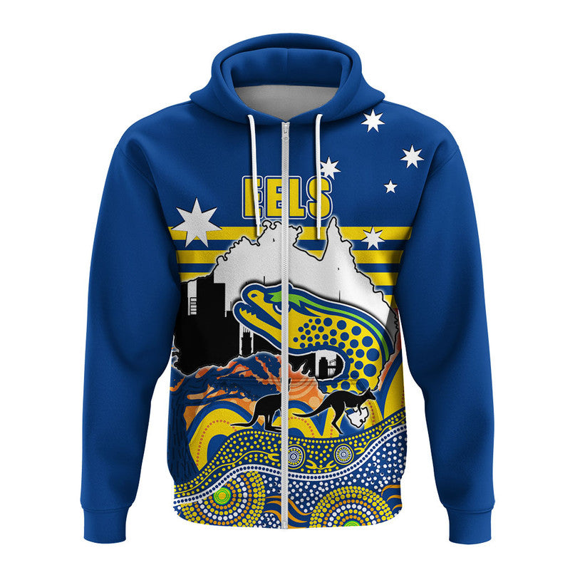 (Custom Personalised) Roosters Rugby Hoodie Australia Day Style LT6 - Vibe Hoodie Shop