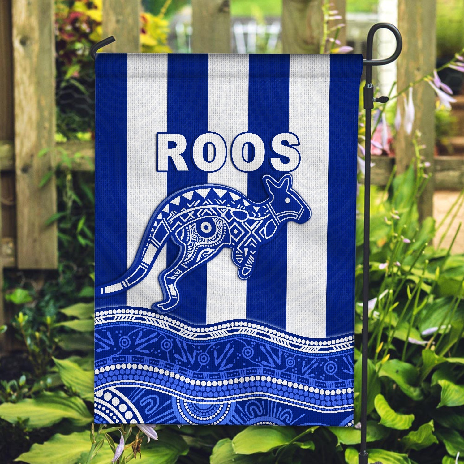 Roos Indigenous Flag North Melbourne Football - Vibe Hoodie Shop