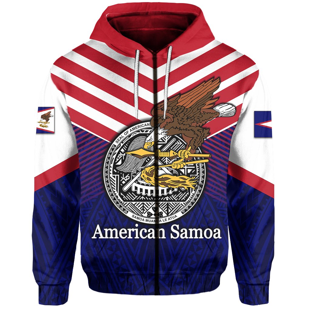 American Samoa Special Style Zip Hoodie - Vibe Hoodie Shop